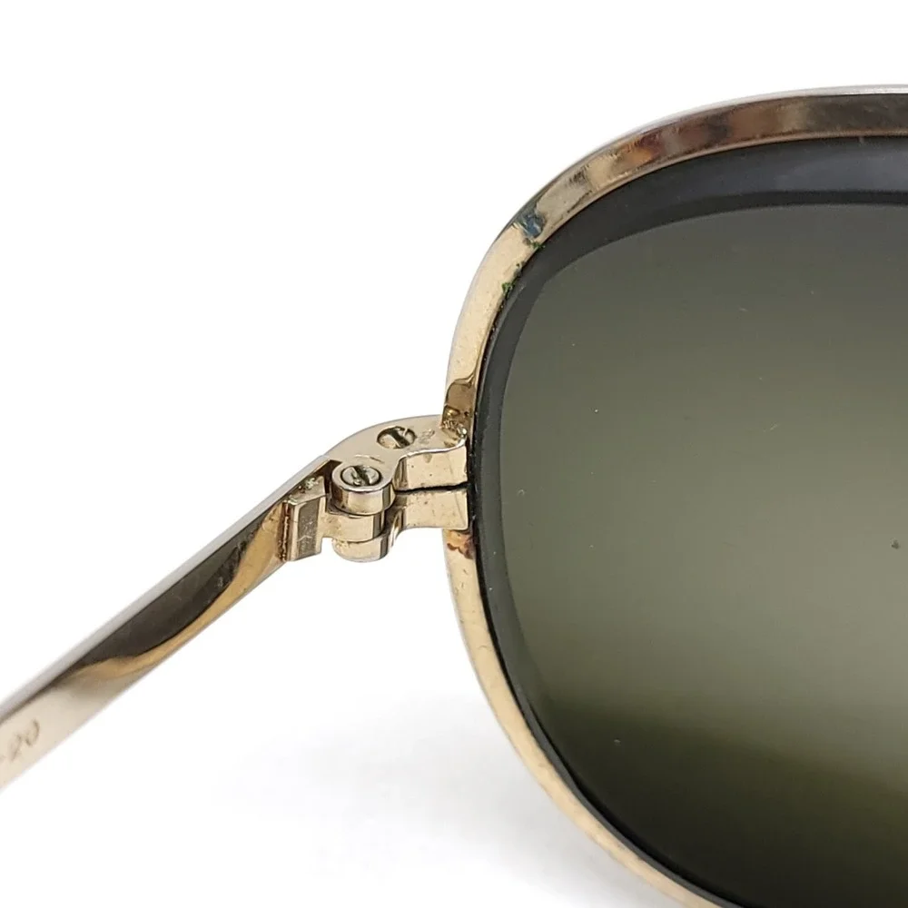 Vintage Romida‎ KC Gold Pilot  Glasses 54-20 FRAMES ONLY